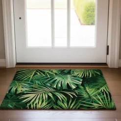 Green Grass Doormat Kitchen Mat Floor Mat Non-Slip Area Rug Oil Proof Rug Indoor Outdoor Mat Bedroom Decor Bathroom Mat Entrance Rug