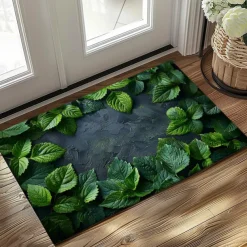 Green Grass Doormat Kitchen Mat Floor Mat Non-Slip Area Rug Oil Proof Rug Indoor Outdoor Mat Bedroom Decor Bathroom Mat Entrance Rug