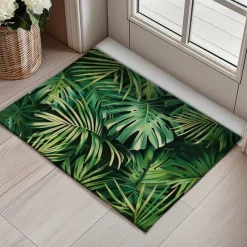 Green Grass Doormat Kitchen Mat Floor Mat Non-Slip Area Rug Oil Proof Rug Indoor Outdoor Mat Bedroom Decor Bathroom Mat Entrance Rug