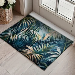 Green Grass Doormat Kitchen Mat Floor Mat Non-Slip Area Rug Oil Proof Rug Indoor Outdoor Mat Bedroom Decor Bathroom Mat Entrance Rug