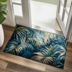 Green Grass Doormat Kitchen Mat Floor Mat Non-Slip Area Rug Oil Proof Rug Indoor Outdoor Mat Bedroom Decor Bathroom Mat Entrance Rug