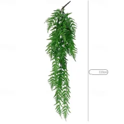 Green Plant Persian Leaf Wall Hanging Wedding Bar Restaurant Wall Decoration Materials Simulation Hanging Plants,Fake Flowers For Wedding Arch Garden Wall Home Party Decoration