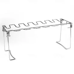 Grill Rack, Stainless Steel Rack Chicken Leg For Oven, Barbecue Tools, Kitchen Supplies