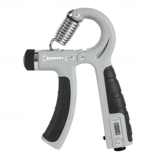 Grip Strength Trainer, Hand Grip Exerciser With Adjustable Resistance 11-132 Lbs (5-60kg), Forearm Strengthener, Hand Exerciser For Muscle Building And Injury Recovery