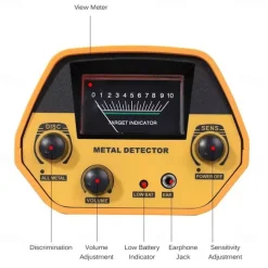 GTX5030 High-Accuracy Underground Metal Detector Metal Finder Gold Detector Treasure Hunter Gold Digger for Adults and Kids