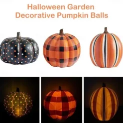 Halloween Pumpkin Balloon Decoration Party Decoration Large Inflatable Pumpkin Balloon Halloween For Home Garden Outdoor Lawn Yard Horror Props Kids