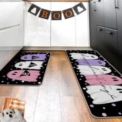 Halloween Area Rug Kitchen Mat Non-Slip Oil Proof Floor Mat Livingroom Rug Indoor Outdoor Mat Bedroom Decor Bathroom Mat Entrance Rug Door Mat
