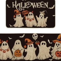Halloween Area Rug Kitchen Mat Non-Slip Oil Proof Floor Mat Livingroom Rug Indoor Outdoor Mat Bedroom Decor Bathroom Mat Entrance Rug Door Mat