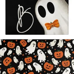 Halloween Area Rug Kitchen Mat Non-Slip Oil Proof Floor Mat Livingroom Rug Indoor Outdoor Mat Bedroom Decor Bathroom Mat Entrance Rug Door Mat