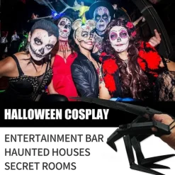 Halloween Articulated Finger Extensions, Halloween Articulated Fingers, 3D Printed Flexible Finger Extensions Fits All Finger Sizes Articulated Fingers