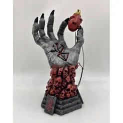 Halloween Berserk Hand of God, Fear Figure Statue, Anime Handcraft Resin Ornament, Halloween Skeleton Figurine, Craft Desk Toy Gift for Fans Collections Home Decoratio