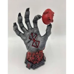 Halloween Berserk Hand of God, Fear Figure Statue, Anime Handcraft Resin Ornament, Halloween Skeleton Figurine, Craft Desk Toy Gift for Fans Collections Home Decoratio