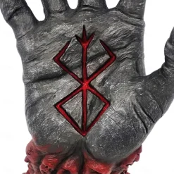 Halloween Berserk Hand of God, Fear Figure Statue, Anime Handcraft Resin Ornament, Halloween Skeleton Figurine, Craft Desk Toy Gift for Fans Collections Home Decoratio