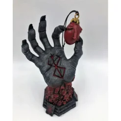 Halloween Berserk Hand of God, Fear Figure Statue, Anime Handcraft Resin Ornament, Halloween Skeleton Figurine, Craft Desk Toy Gift for Fans Collections Home Decoratio