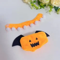 Halloween Clothes Sets for 17cm Dolls(Only Clothing No Doll) Clothing Accessories, Soft Cotton Hats Outfits for Doll Garment Replacement