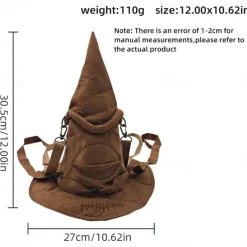 Halloween Cosplay Bag Magic Hat Gifts Crossbody Bag
