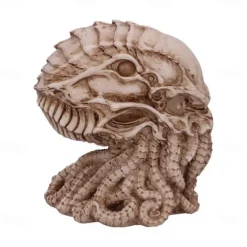 Halloween Cthulhu Skull Cthulhu Myth Statue Cthulhu Skull Resin Ornament Octopus Halloween Skeleton Decoration