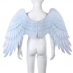 Halloween 3D Angel Wings Mardi Gras Theme Party Cosplay Wings For Kids Adult Big Black Wings Devil Costume