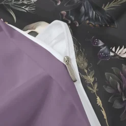 Halloween Dark Style Duvet Cover Set - Eerie and Mysterious Design - Includes Duvet Cover and Pillowcases - Soft and Durable Fabric