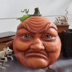 Halloween Decoration Courtyard Decoration Halloween Monster Combinations Pumpkin Venue Layout Props Pumpkin Bar Expressive Pumpkin Statue