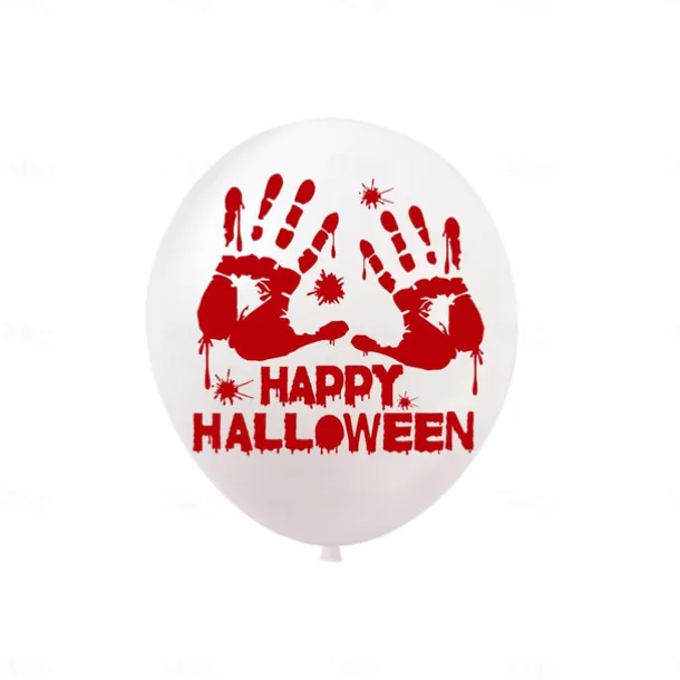 Halloween Decoration, Halloween Holiday Party Decoration Home Supplies Skull Bloody Balloon Cake Insert Flag Decoration Halloween Skeleton Decoration