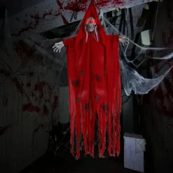 Halloween Decoration Hanging Ghost Scary Witch Hanging Ghost Skeleton Props for Haunted House Party Halloween Tree Decor