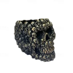 Halloween Decoration Skull Head Flower Pot Decoration Statue Crafts