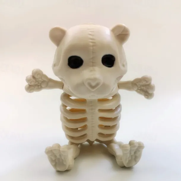 Halloween Decoration Unicorn Skeleton Plastic Bones with Skeleton Prop Indoor / Outdoor Spooky Scene Party Favors