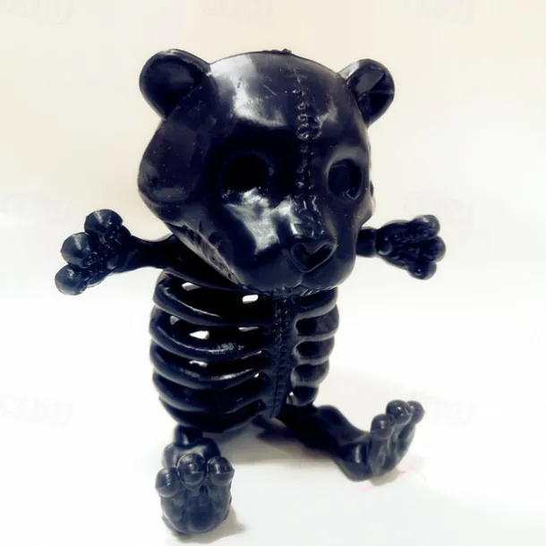 Halloween Decoration Unicorn Skeleton Plastic Bones with Skeleton Prop Indoor / Outdoor Spooky Scene Party Favors