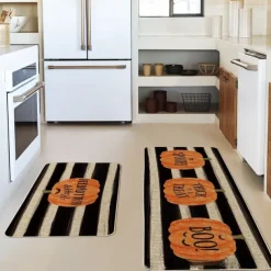 Halloween Decorations Area Rug Kitchen Rug Mat Non-Slip Oil Proof Floor Mat Livingroom Rug Indoor Outdoor Mat Bedroom Decor Bathroom Mat Entrance Rug Door Mat