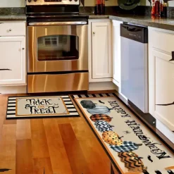 Halloween Decorations Area Rug Kitchen Rug Mat Non-Slip Oil Proof Floor Mat Livingroom Rug Indoor Outdoor Mat Bedroom Decor Bathroom Mat Entrance Rug Door Mat