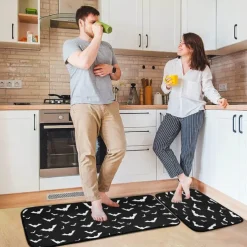Halloween Decorations Area Rug Kitchen Rug Mat Non-Slip Oil Proof Floor Mat Livingroom Rug Indoor Outdoor Mat Bedroom Decor Bathroom Mat Entrance Rug Door Mat