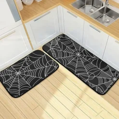 Halloween Decorations Area Rug Kitchen Rug Mat Non-Slip Oil Proof Floor Mat Livingroom Rug Indoor Outdoor Mat Bedroom Decor Bathroom Mat Entrance Rug Door Mat