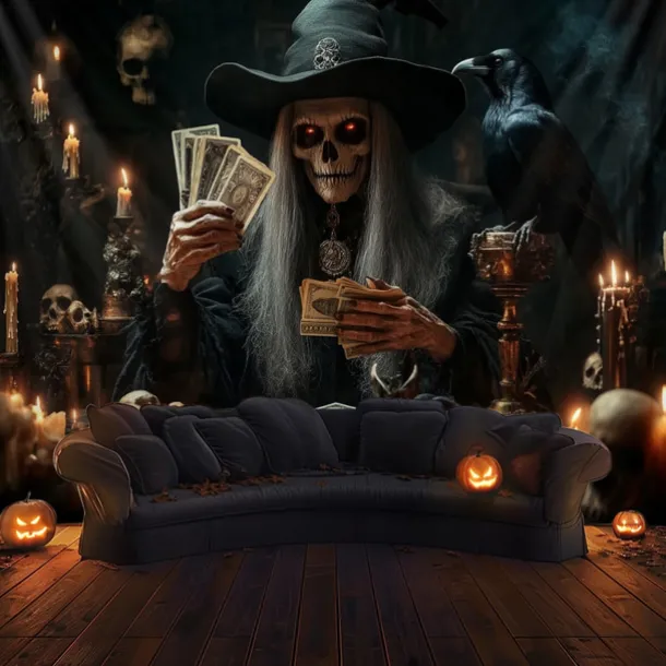 Halloween Decorations Hanging Tapestry Witches Castle Wall Art Large Tapestry Mural Decor Photograph Backdrop Blanket Curtain Home Bedroom Living Room Decoration