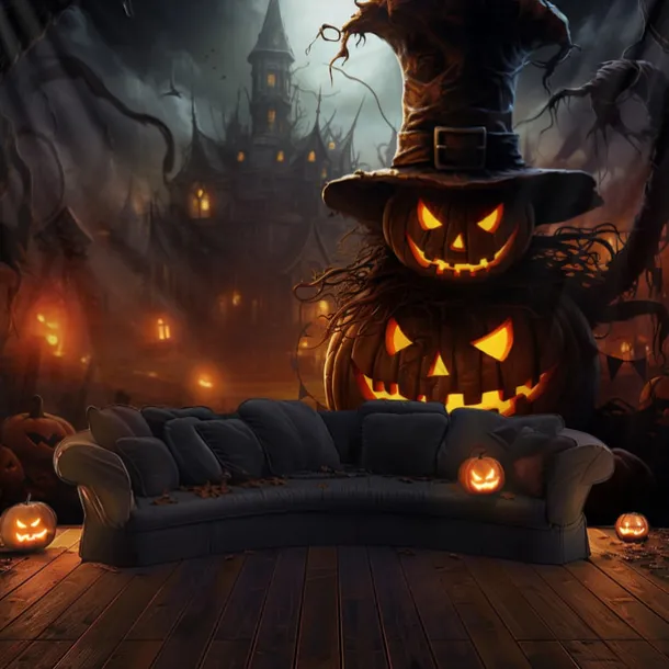 Halloween Decorations Hanging Tapestry Evil Pumpkins Jack O Lantern Wall Art Large Tapestry Mural Decor Photograph Backdrop Blanket Curtain Home Bedroom Living Room