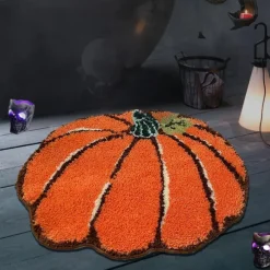 Halloween Decorations Irregular Doormat Kitchen Mat Floor Mat Non-Slip Area Rug Oil Proof Rug Indoor Outdoor Mat Bedroom Decor Bathroom Mat Entrance Rug Ghosts