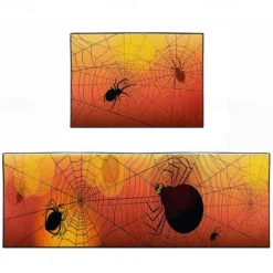 Halloween Decorations Kitchen Rug Area Rug Mat Non-Slip Oil Proof Floor Mat Livingroom Rug Indoor Outdoor Mat Bedroom Decor Bathroom Mat Entrance Rug Door Mat