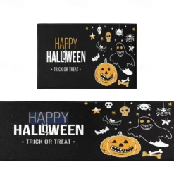 Halloween Decorations Kitchen Rug Area Rug Mat Non-Slip Oil Proof Floor Mat Livingroom Rug Indoor Outdoor Mat Bedroom Decor Bathroom Mat Entrance Rug Door Mat