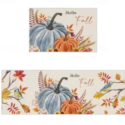 Halloween Decorations Kitchen Rug Area Rug Mat Non-Slip Oil Proof Floor Mat Livingroom Rug Indoor Outdoor Mat Bedroom Decor Bathroom Mat Entrance Rug Door Mat