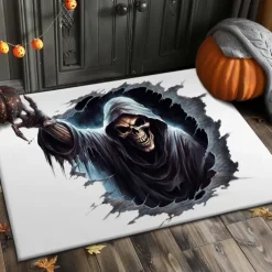 Halloween Decorations Monster Doormat Kitchen Mat Floor Mat Non-Slip Area Rug Oil Proof Rug Indoor Outdoor Mat Bedroom Decor Bathroom Mat Entrance Rug