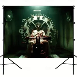 Halloween Decorations Skull Hanging Tapestry Wall Art Large Tapestry Mural Decor Photograph Backdrop Blanket Curtain Home Bedroom Living Room Decoration