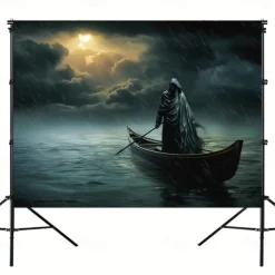 Halloween Decorations Skull Hanging Tapestry Wall Art Large Tapestry Mural Decor Photograph Backdrop Blanket Curtain Home Bedroom Living Room Decoration