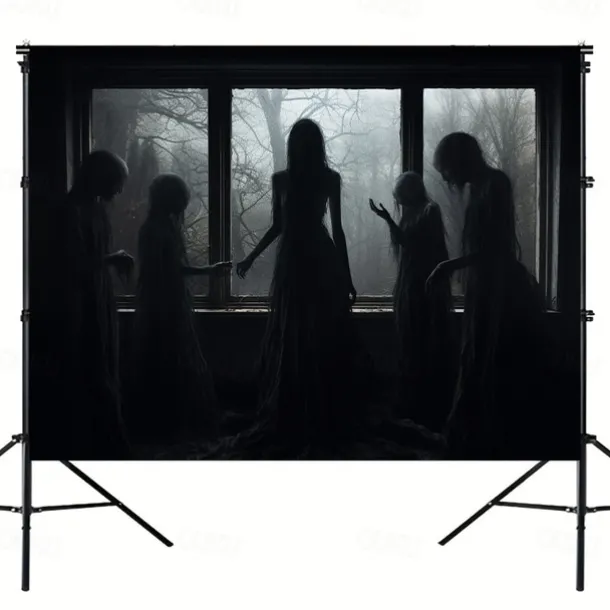 Halloween Decorations Skull Hanging Tapestry Wall Art Large Tapestry Mural Decor Photograph Backdrop Blanket Curtain Home Bedroom Living Room Decoration