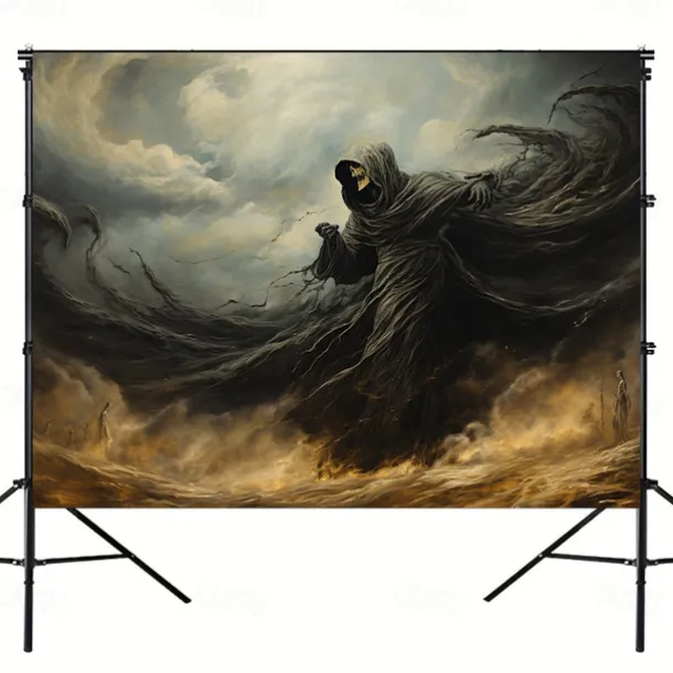 Halloween Decorations Skull Hanging Tapestry Wall Art Large Tapestry Mural Decor Photograph Backdrop Blanket Curtain Home Bedroom Living Room Decoration