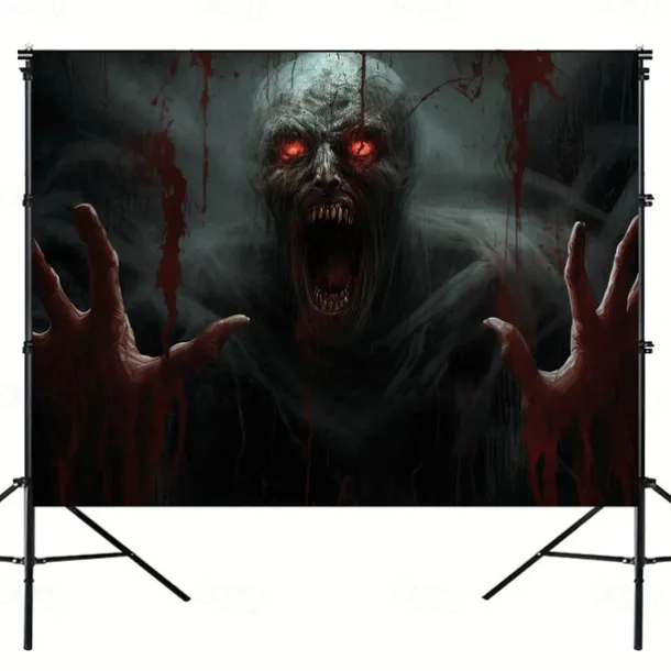 Halloween Decorations Skull Hanging Tapestry Wall Art Large Tapestry Mural Decor Photograph Backdrop Blanket Curtain Home Bedroom Living Room Decoration