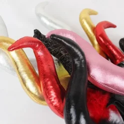 Halloween Devil Horn Head Buckle Geadband Ghost Festival Party Headdress Happy Helloween Party Decor 2025 Large Horn Headband