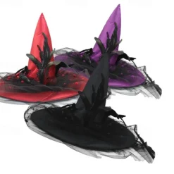 Halloween Easter Ghost Festival Decorations Witch Hat New Masquerade Party Props Clothing Supplies
