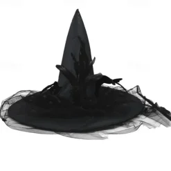 Halloween Easter Ghost Festival Decorations Witch Hat New Masquerade Party Props Clothing Supplies
