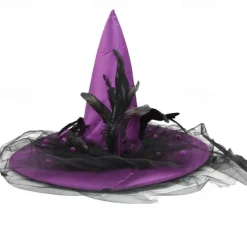 Halloween Easter Ghost Festival Decorations Witch Hat New Masquerade Party Props Clothing Supplies