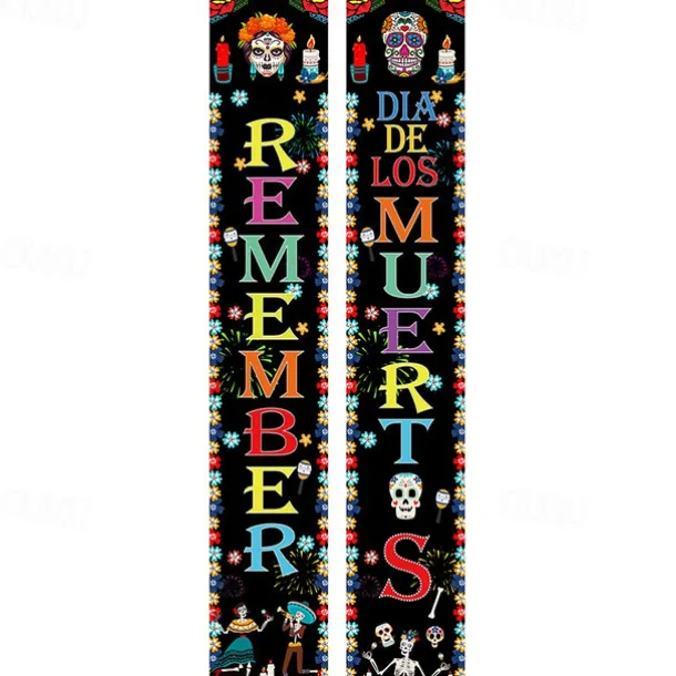 Halloween Fan Flag Bunting Outdoor Flag for Outdoor Halloween Yard Fence Hanging Spooky Pumpkin Banner Flag Table Decor Fall Room Decor Aesthetic Halloween Birthday Party Decor